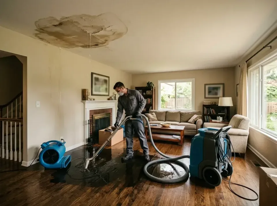 attic-pipe-burst-ceiling-drip-008 — frequently asked questions, Water Damage Restoration & Carpet Care in Grass Valley, CA